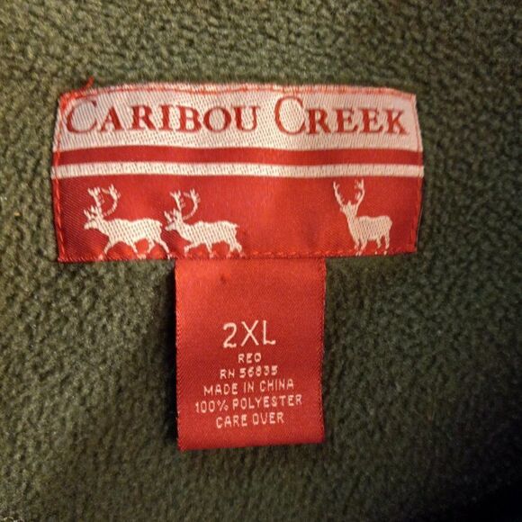 Caribou Creek Green Vest - Picture 2 of 6